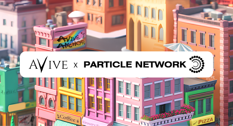 Avive World X Particle Network Partnership